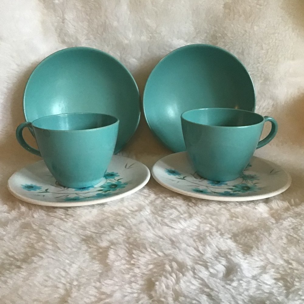 Vintage Melmac Dishes Set of Two